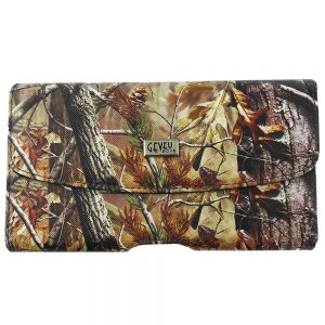 Horizontal PU Leather Camo Pouch Case for iPhone 6/6S Plus 7 Plus
