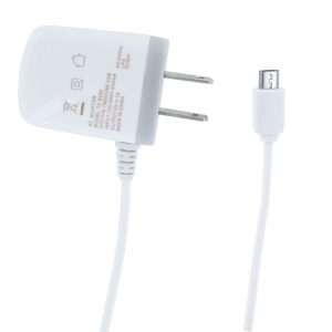 Home Micro Travel Charger- WHITE