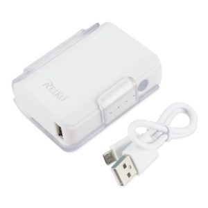 POWER BANK 4000mAh with 25cm micro USB cable WHITE