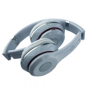 BT Sleek Stereo Wireless Headphones [S460]- WHITE