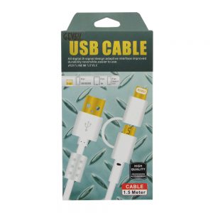 Switcharoo USB 2-in-1 Adaptable Cable- BLACK